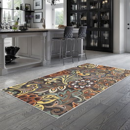 Conceptum Mu177 - Coffee Alfombra de Pasillo 80 x 300 cm